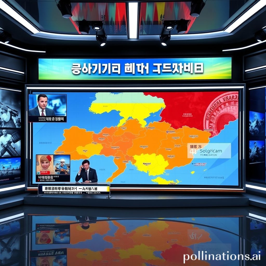 우크라이나 전쟁 관련 뉴스 화면 캡쳐